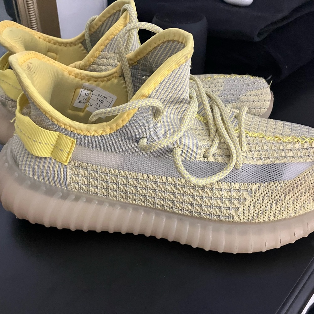 Yeezy Yellow-Green shoes